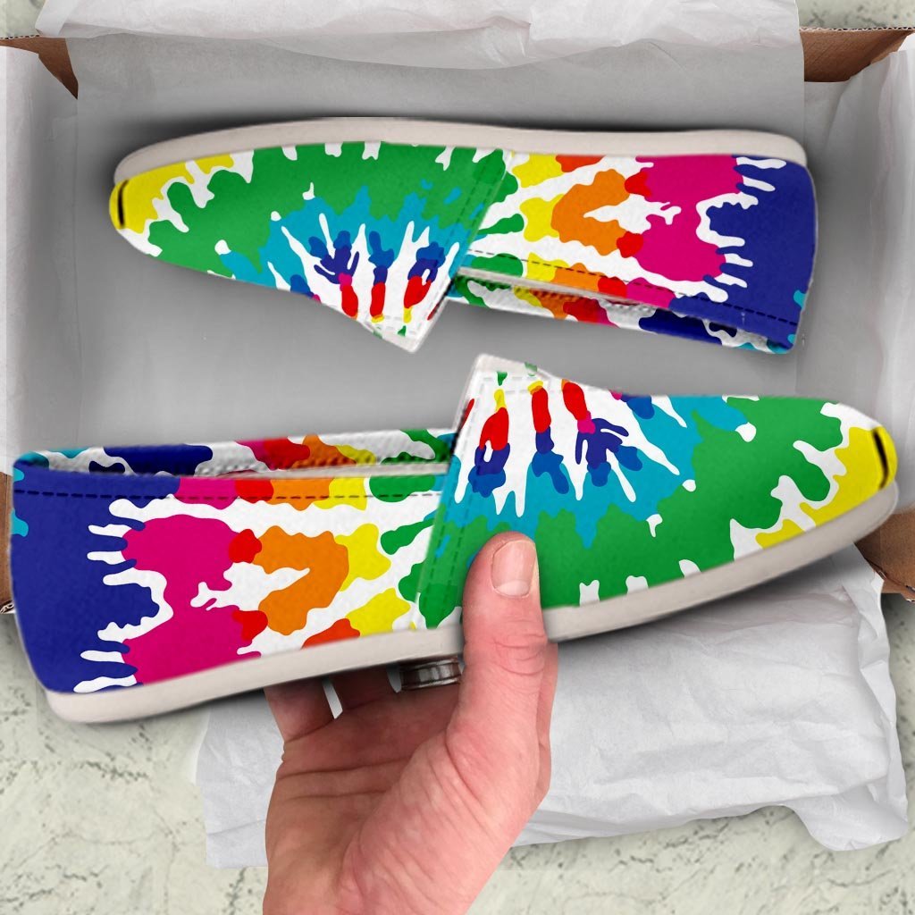 Tie Dye Canvas Shoes-grizzshop