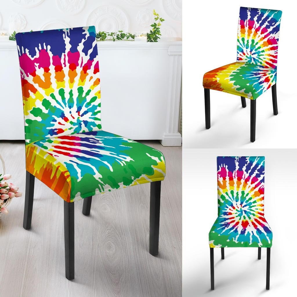 Tie Dye Chair Cover-grizzshop