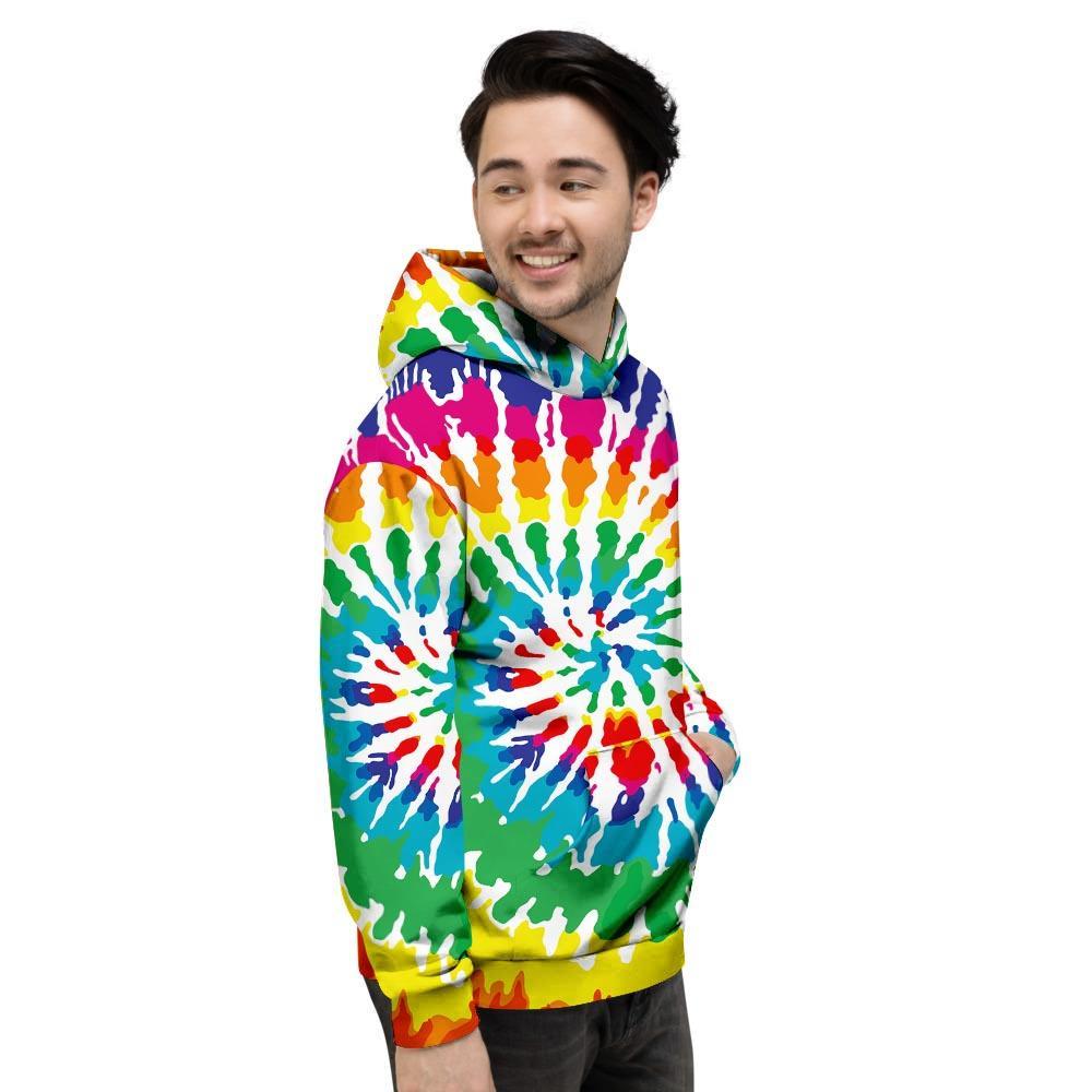 Tie Dye Men's Hoodie-grizzshop