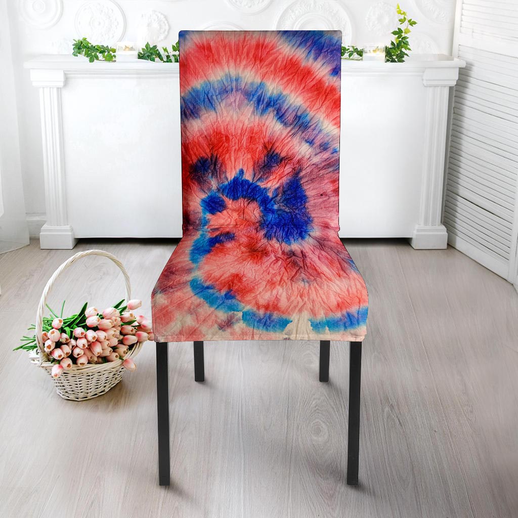 Tie Dye Swirl Batik Chair Cover-grizzshop