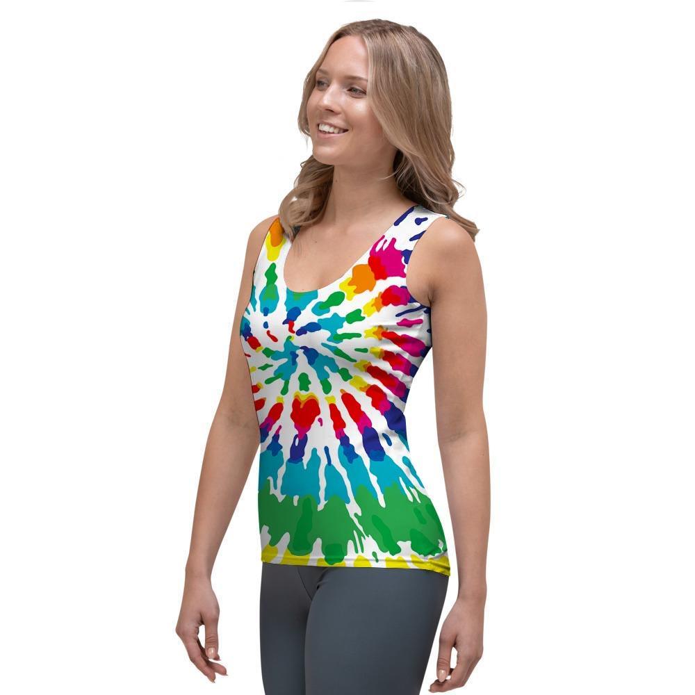 Tie Dye Women's Tank Top-grizzshop