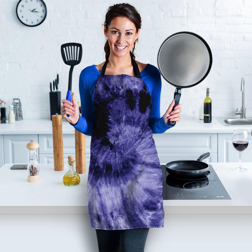 Tie Dye Blue Women's Apron-grizzshop