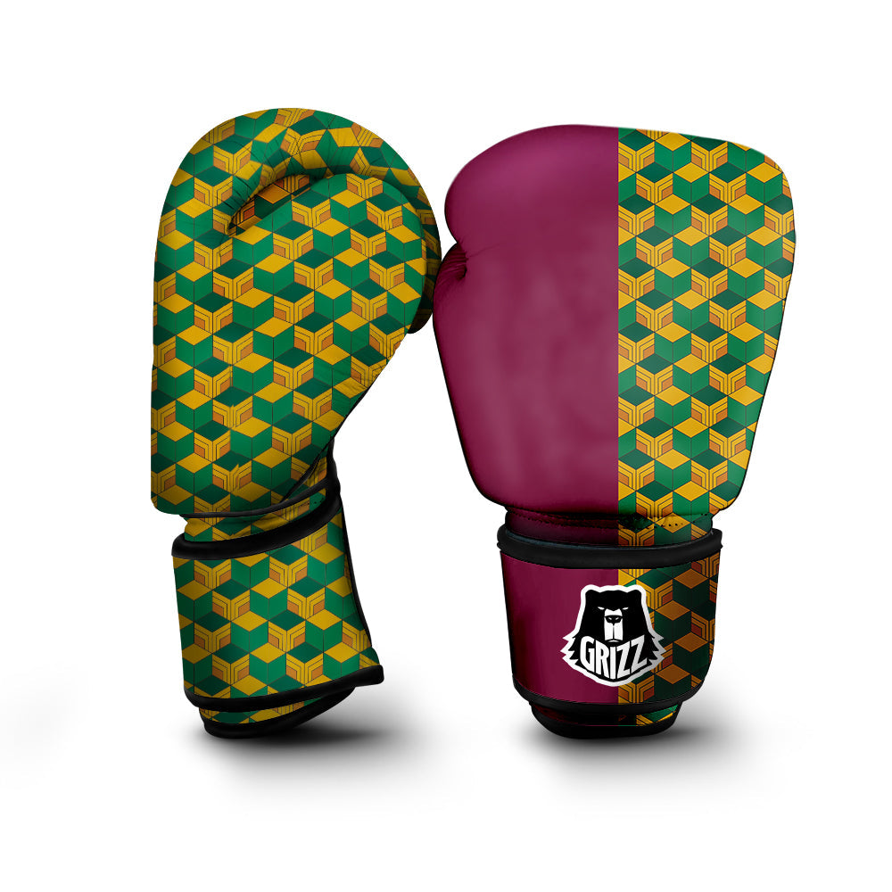 Tomioka Print Pattern Boxing Gloves-grizzshop