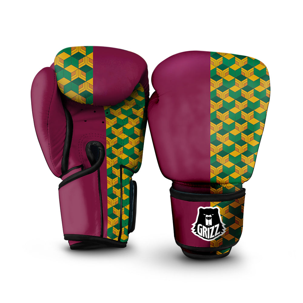 Tomioka Print Pattern Boxing Gloves-grizzshop