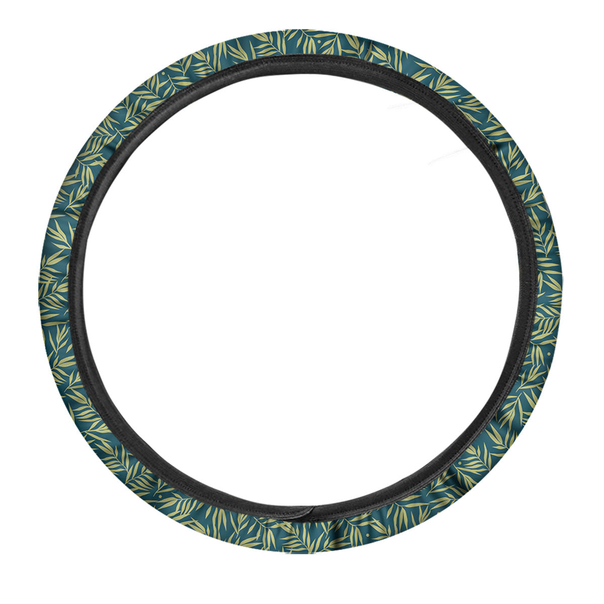 Tree Bamboo Green Print Pattern Car Steering Wheel Cover-grizzshop