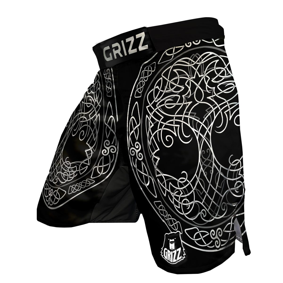 Tree Of Life Celtic Knot Print MMA Shorts-grizzshop