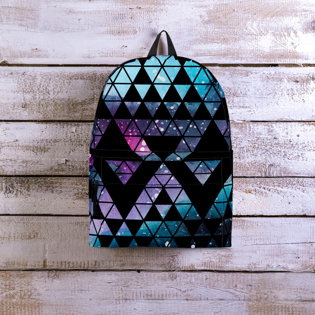 Triangle Galaxy Space Backpack-grizzshop