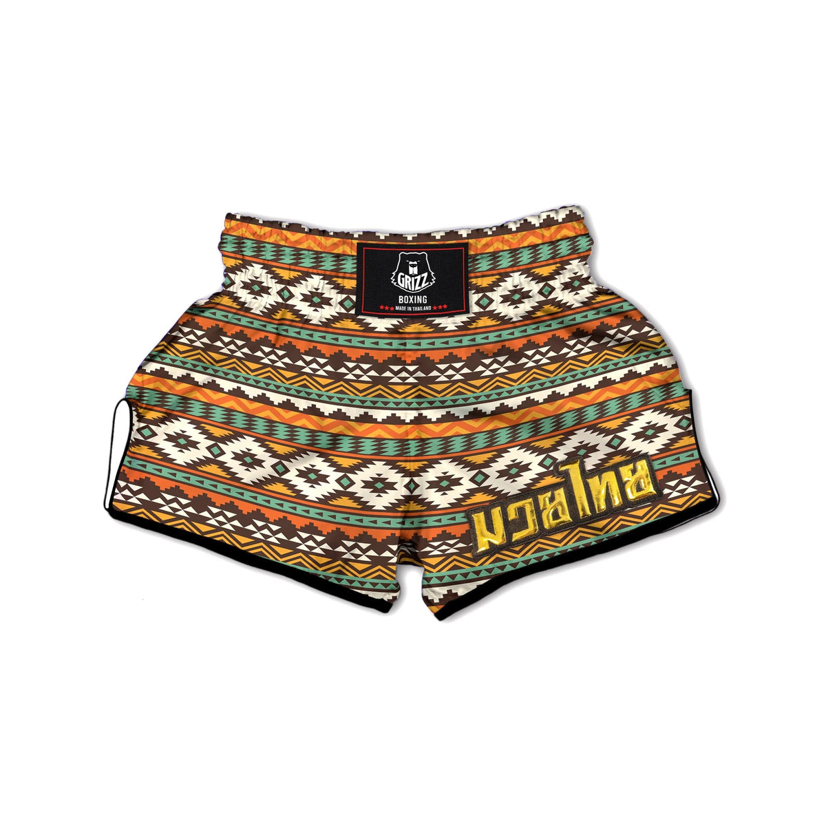 Tribal Aztec Muay Thai Boxing Shorts