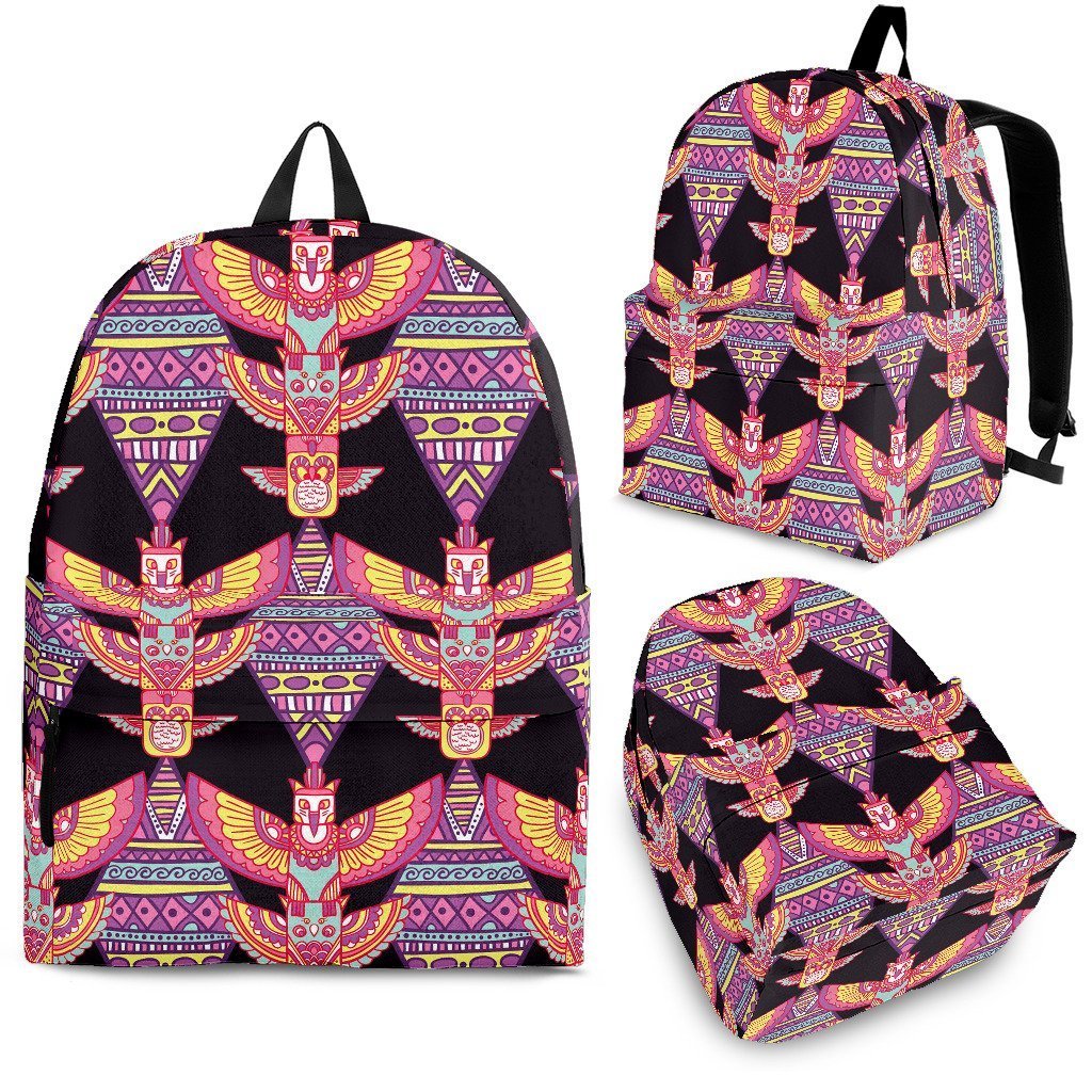 Tribal Aztec Native American Navajo Indians Print Backpack-grizzshop