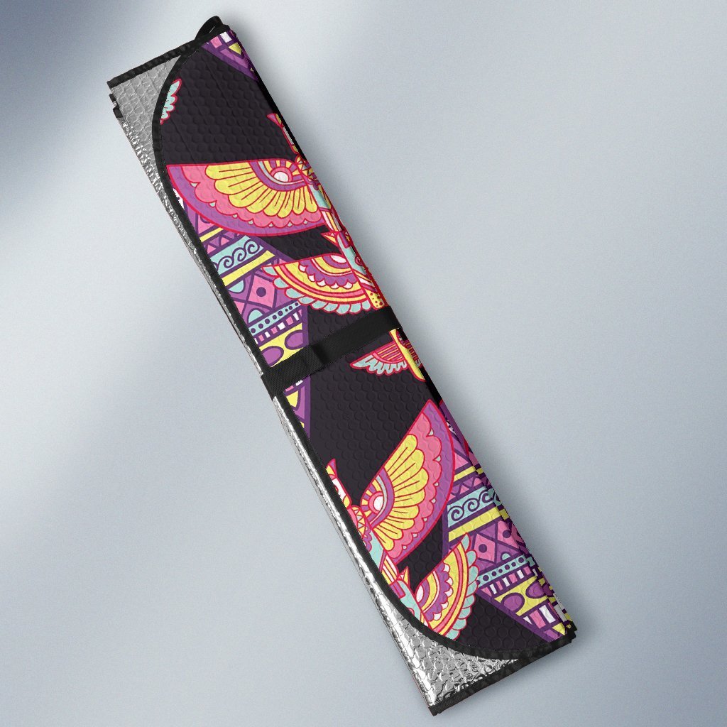 Tribal Aztec Native American Navajo Indians Print Car Sun Shade-grizzshop