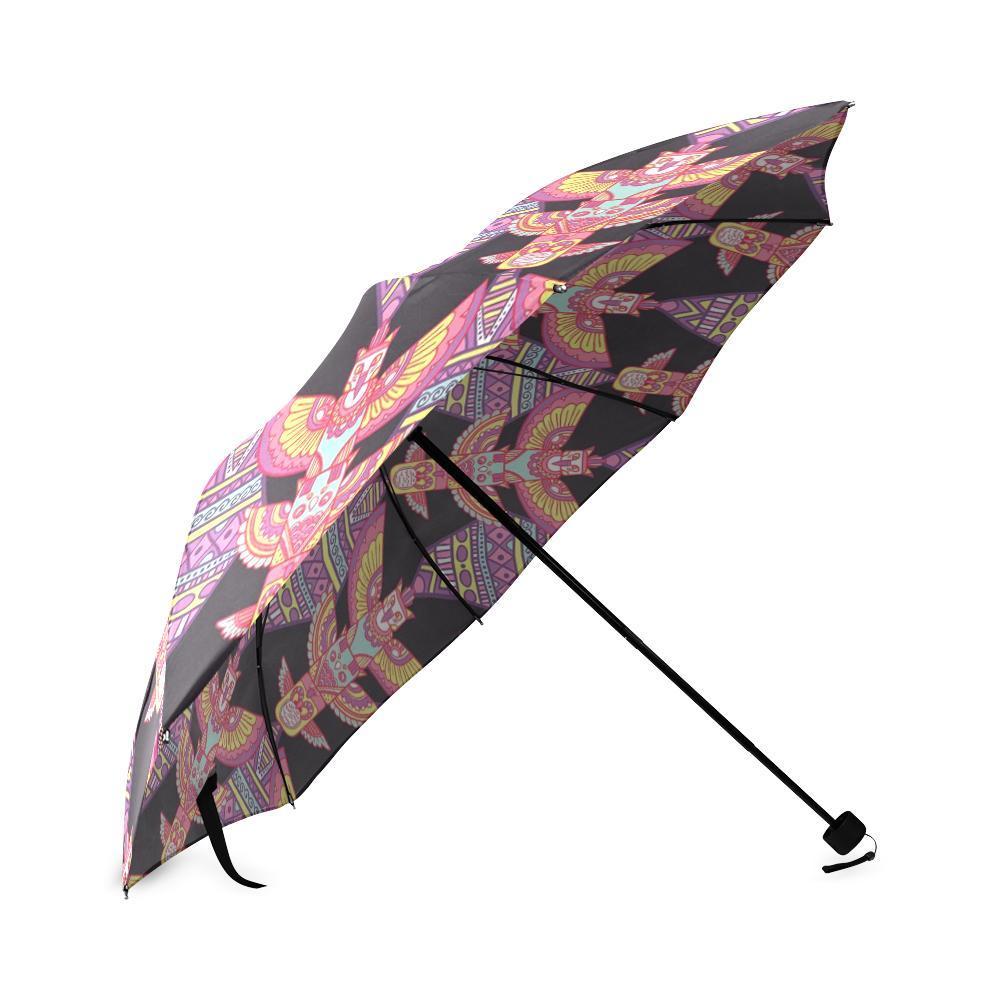 Tribal Aztec Native American Navajo Indians Print Foldable Umbrella-grizzshop