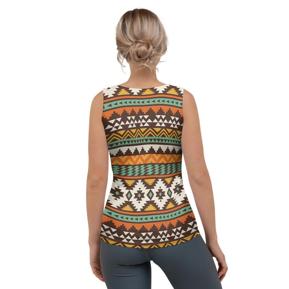Tribal Aztec Women's Tank Top-grizzshop
