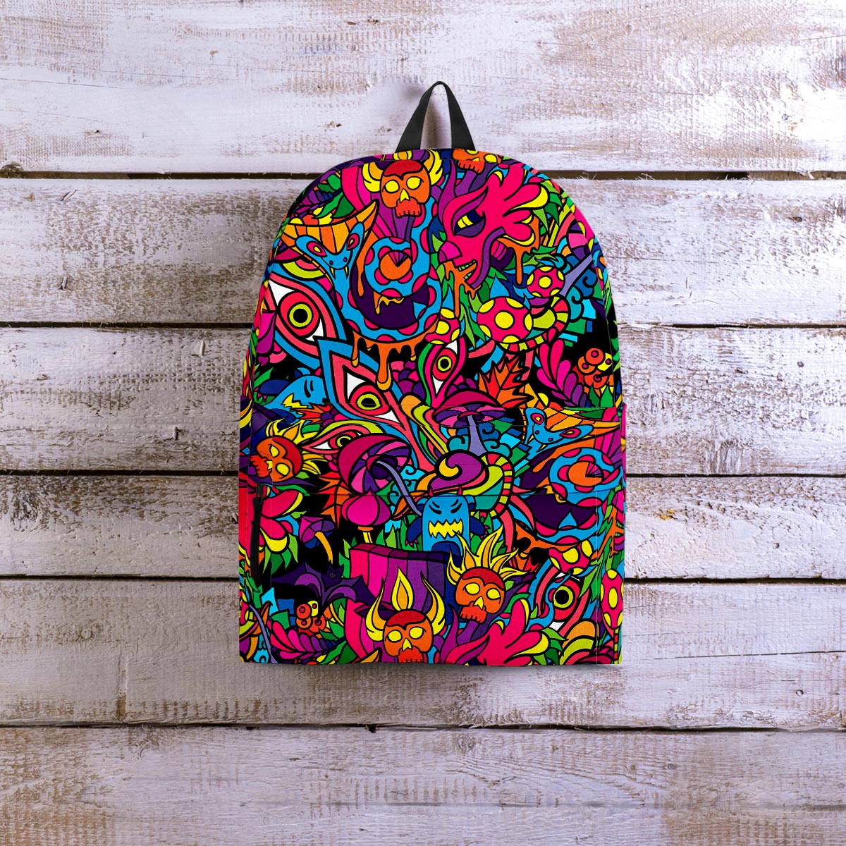 Tribal Hippie Trippy Backpack-grizzshop
