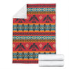 Tribal Navajo Native Indians American Aztec Print Blanket-grizzshop