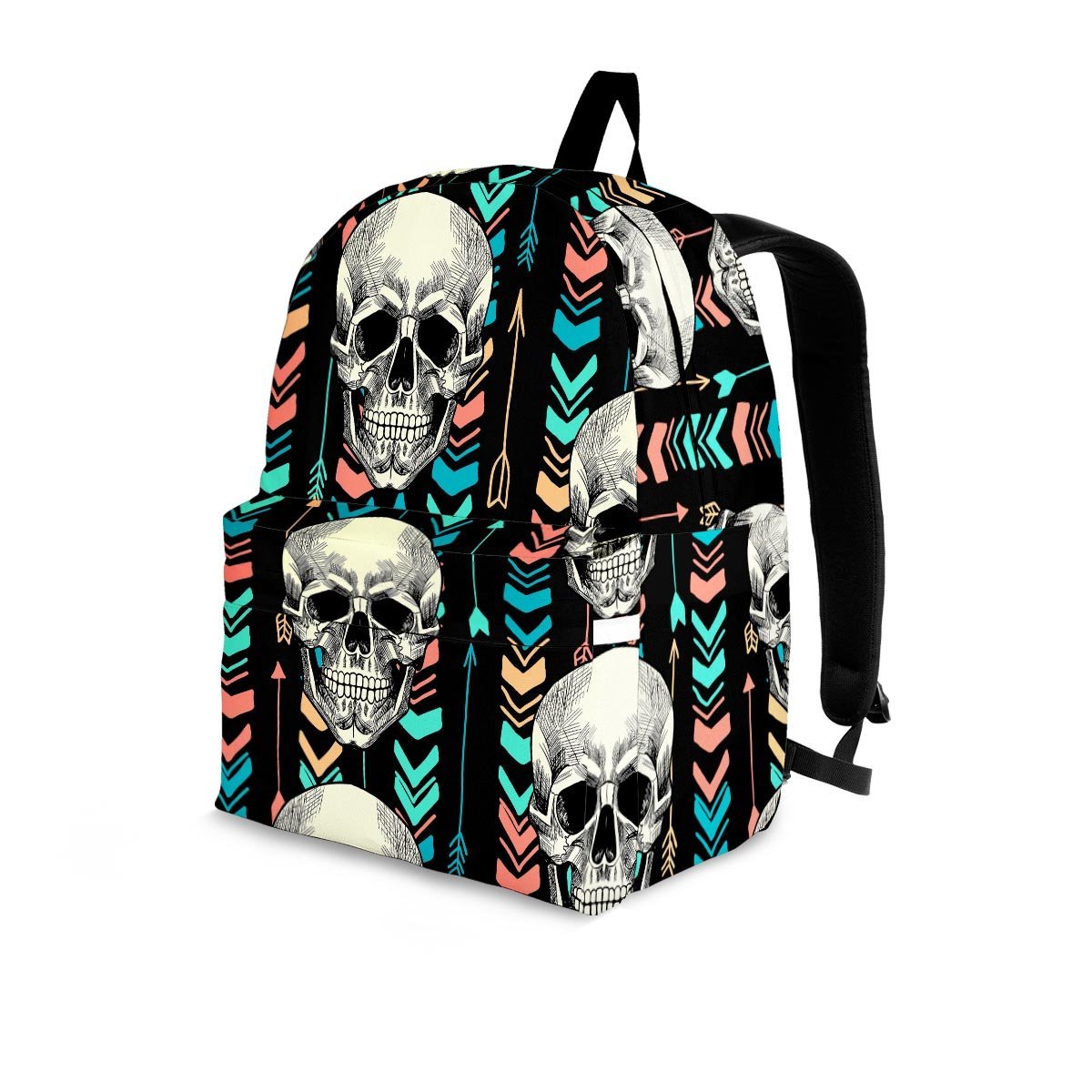 Tribal Skull Backpack-grizzshop