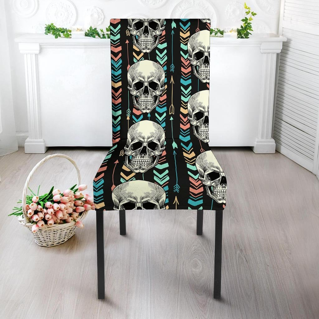 Tribal Skull Chair Cover-grizzshop