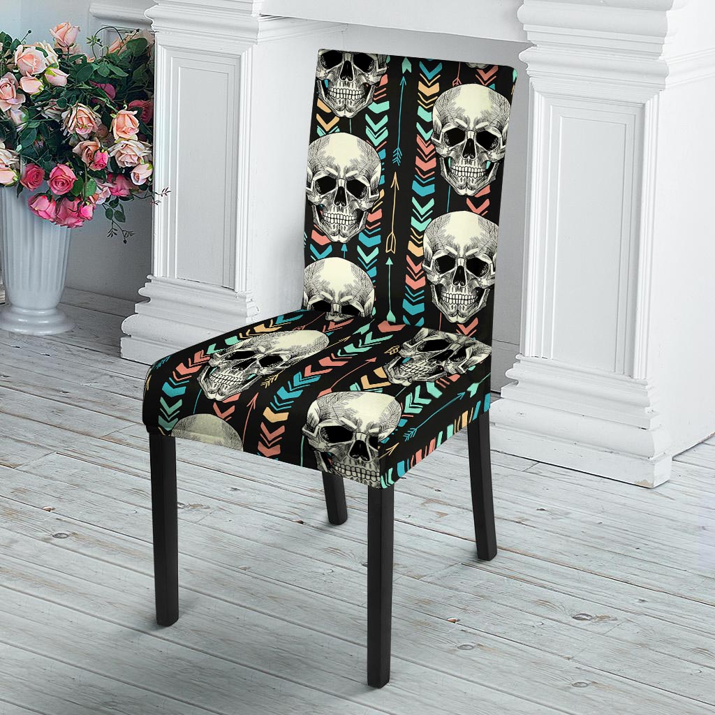 Tribal Skull Chair Cover-grizzshop