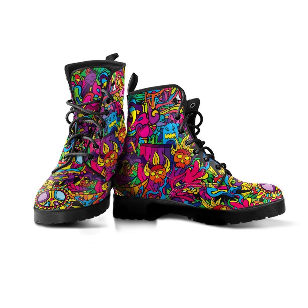 Tribal Trippy Men's Boots-grizzshop
