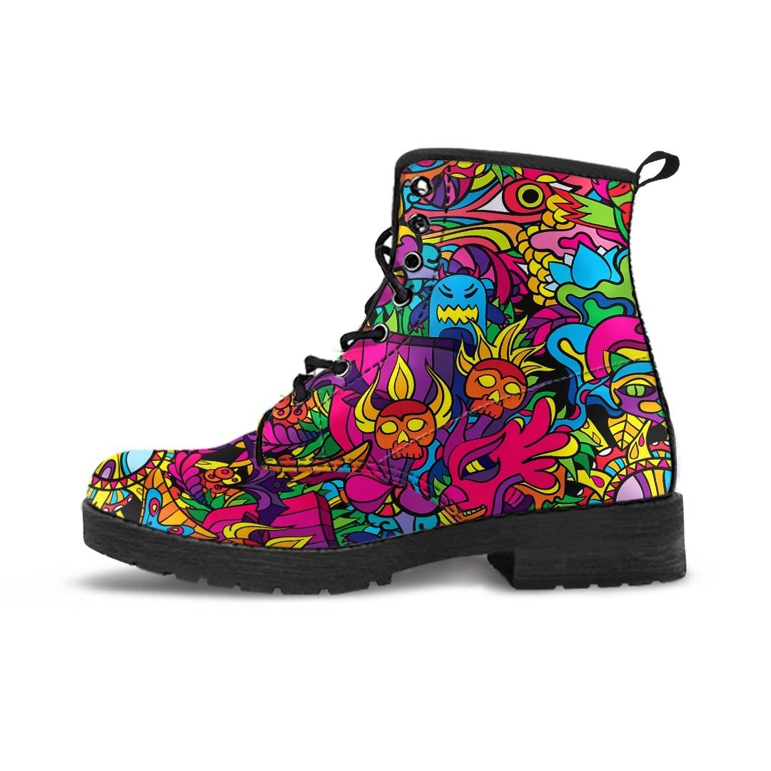 Tribal Trippy Men's Boots-grizzshop