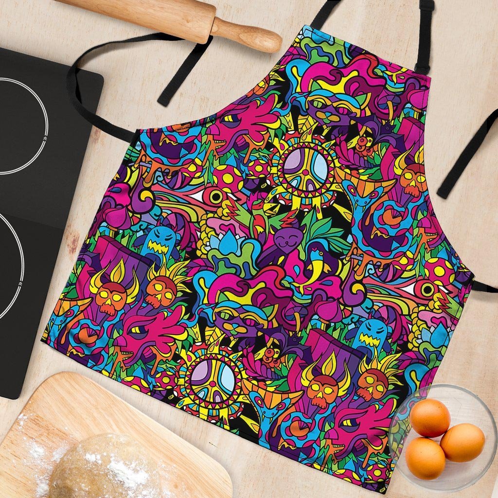Tribal Trippy Women's Apron-grizzshop