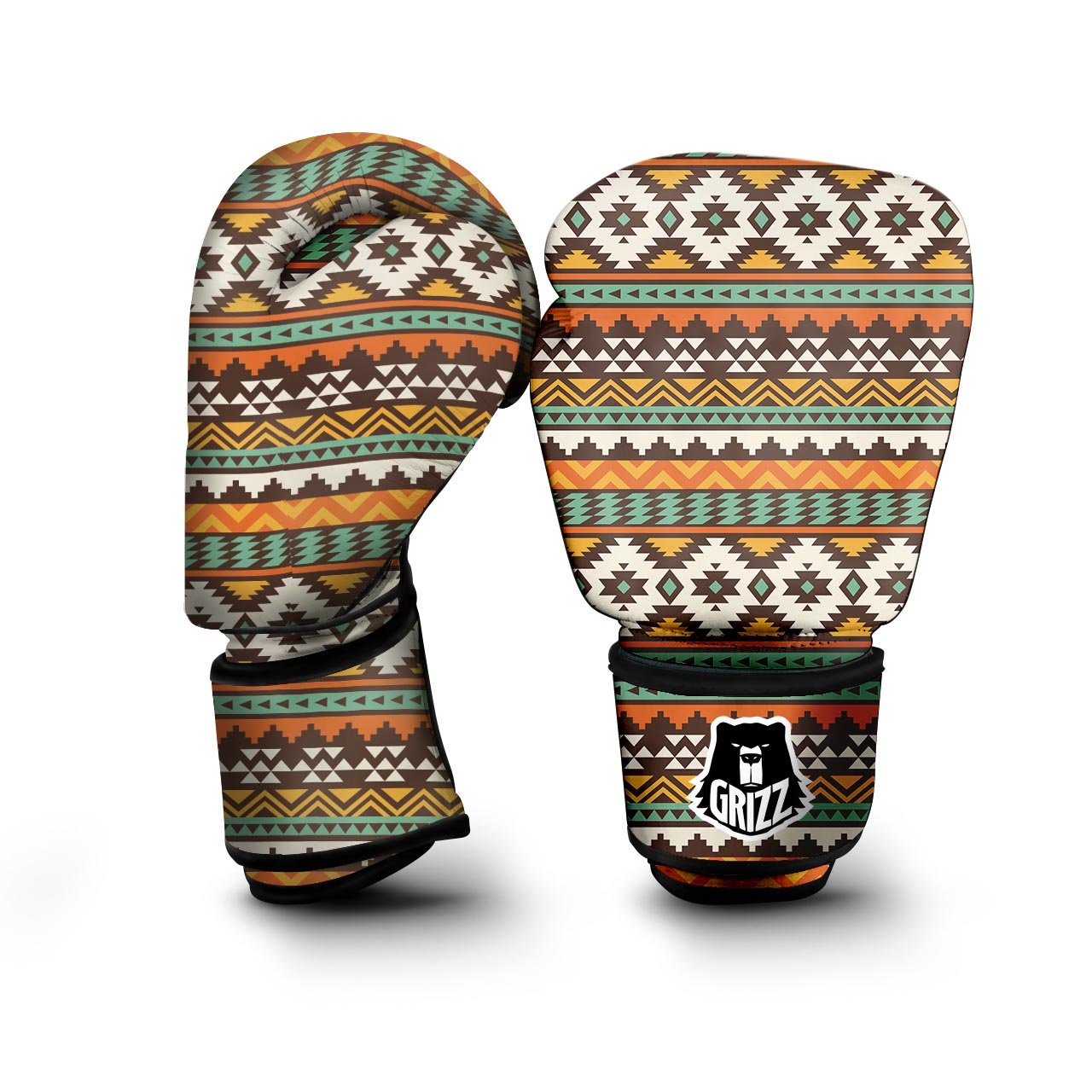 Tribal Aztec Boxing Gloves-grizzshop