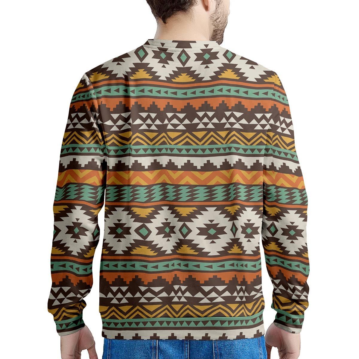 Tribal Aztec Men's Sweatshirt-grizzshop