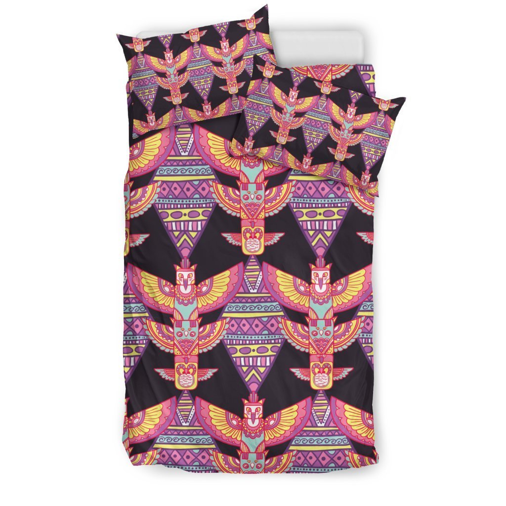 Tribal Aztec Native American Navajo Indians Print Duvet Cover Bedding Set-grizzshop