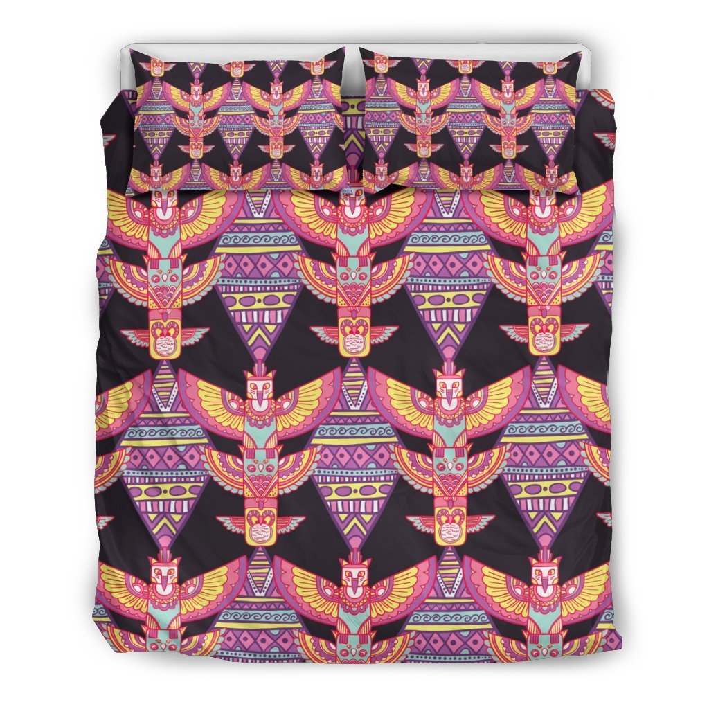 Tribal Aztec Native American Navajo Indians Print Duvet Cover Bedding Set-grizzshop