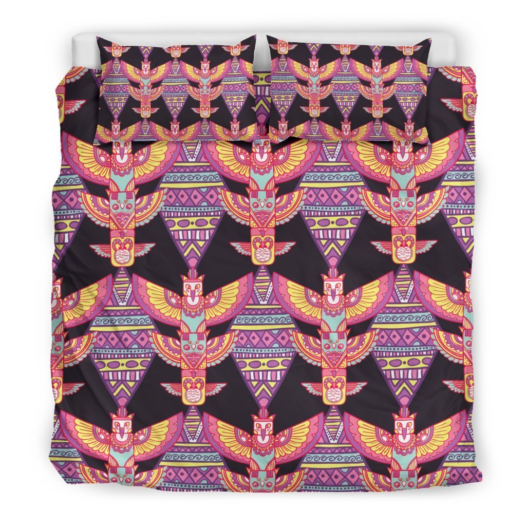 Tribal Aztec Native American Navajo Indians Print Duvet Cover Bedding Set-grizzshop