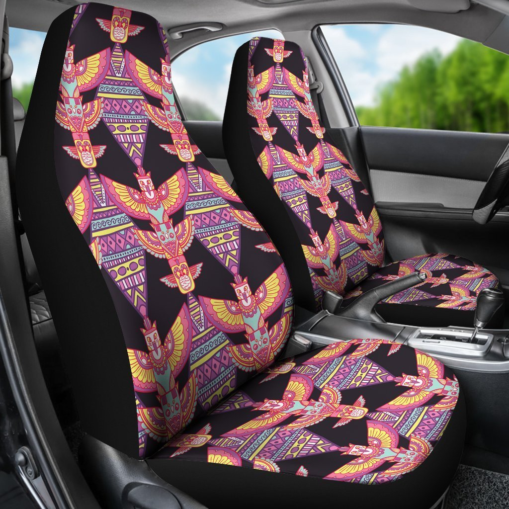 Tribal Aztec Native American Navajo Indians Print Universal Fit Car Seat Cover-grizzshop