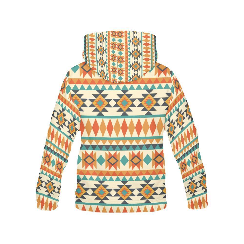 Tribal Native American Aztec Indians Navajo Print Women Pullover Hoodies -grizzshop