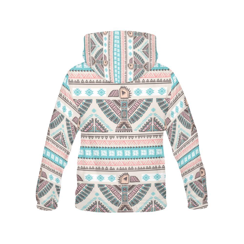 Tribal Native Indians American Aztec Navajo Print Women Pullover Hoodies -grizzshop
