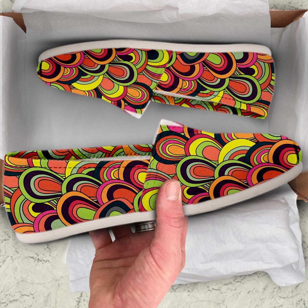 Trippy Canvas Shoes-grizzshop