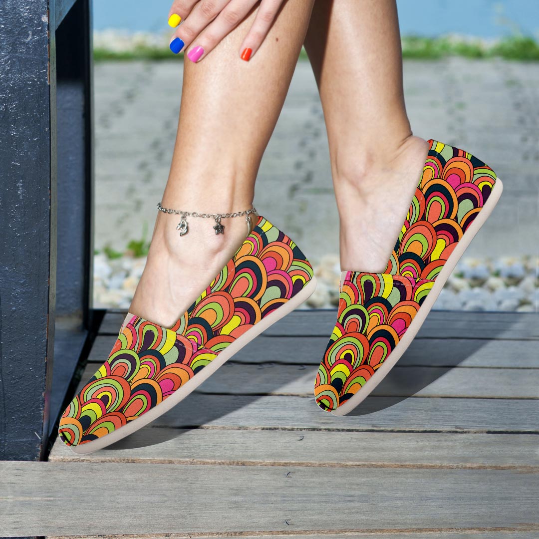 Trippy Canvas Shoes-grizzshop