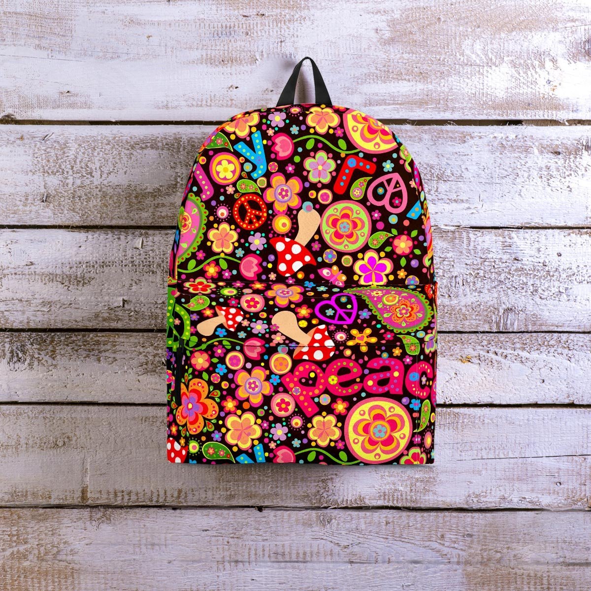 Trippy Hippie Backpack-grizzshop
