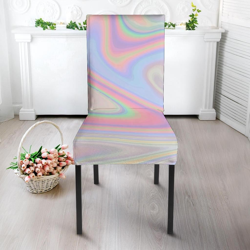 Trippy Holographic Chair Cover-grizzshop