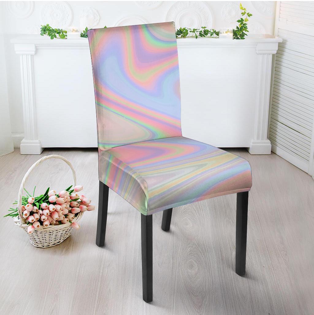 Trippy Holographic Chair Cover-grizzshop