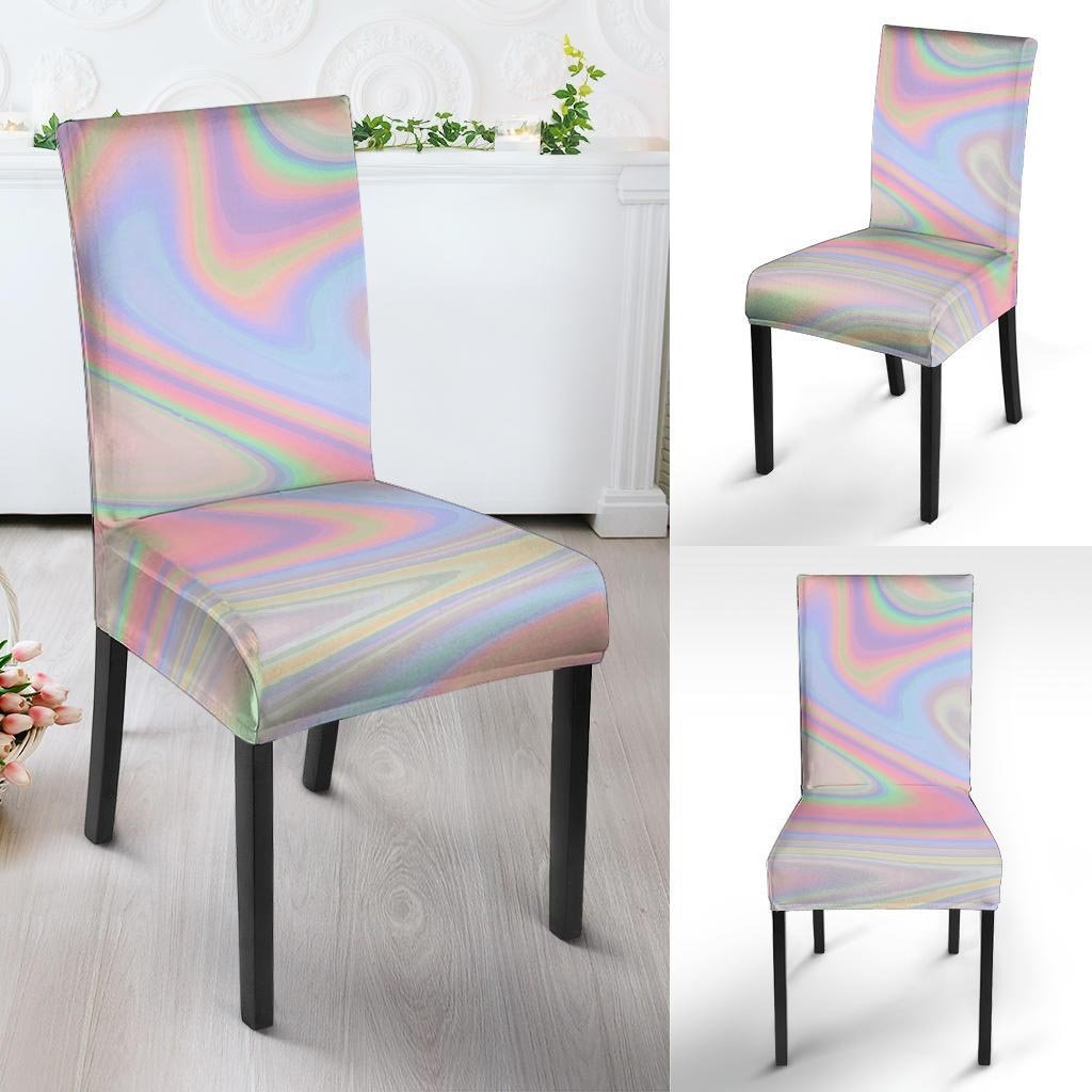Trippy Holographic Chair Cover-grizzshop