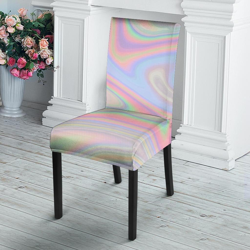 Trippy Holographic Chair Cover-grizzshop