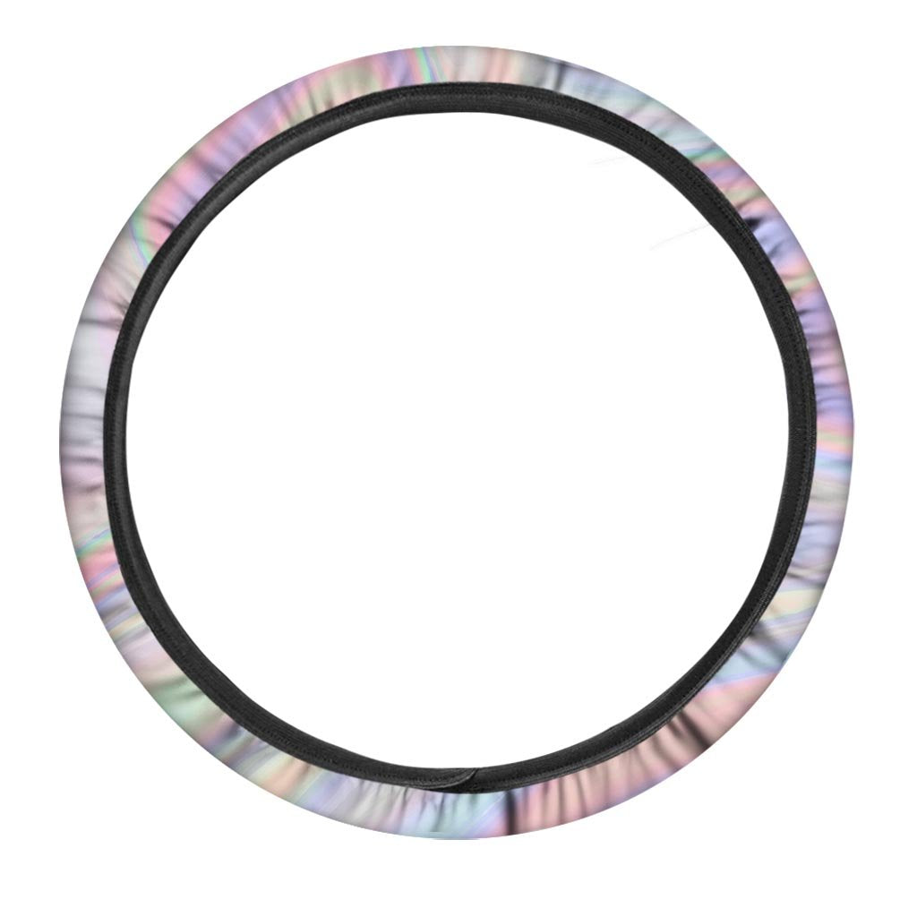 Trippy Holographic Steering Wheel Cover-grizzshop