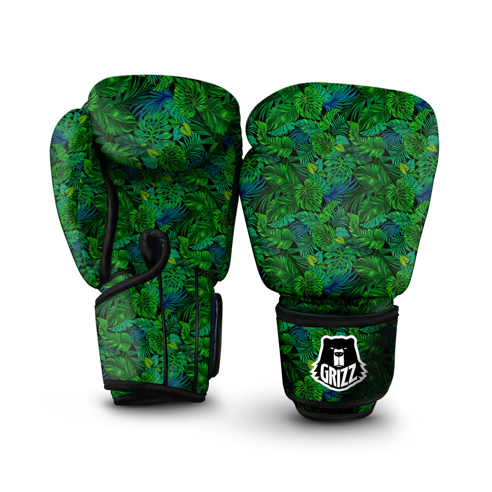Tropical Aloha Hawaii Print Pattern Boxing Gloves-grizzshop