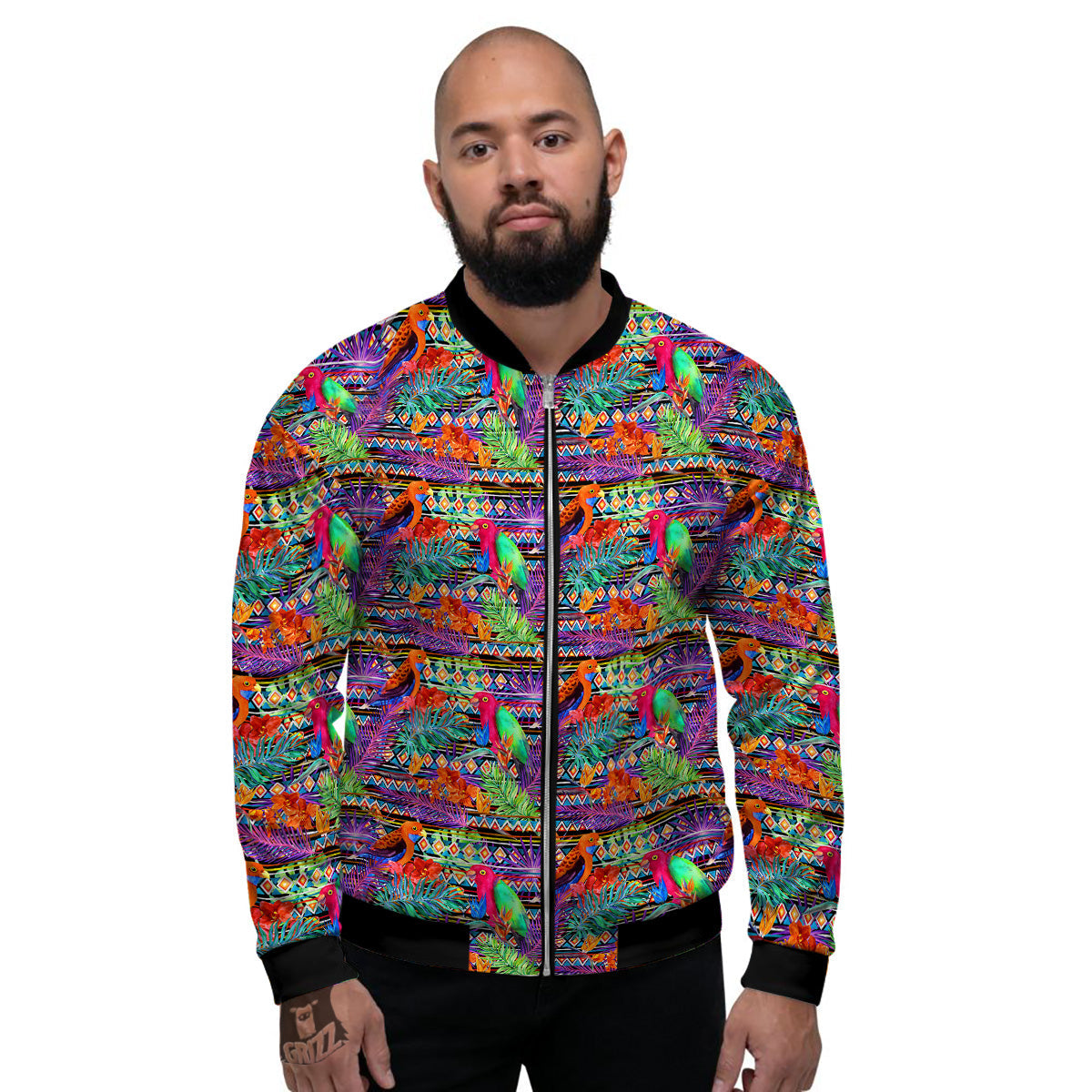 Eagle Aztec Print Pattern Men Women Pullover Hoodie