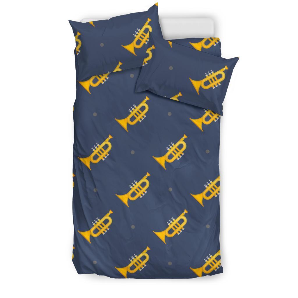 Trumpet Print Pattern Duvet Cover Bedding Set-grizzshop