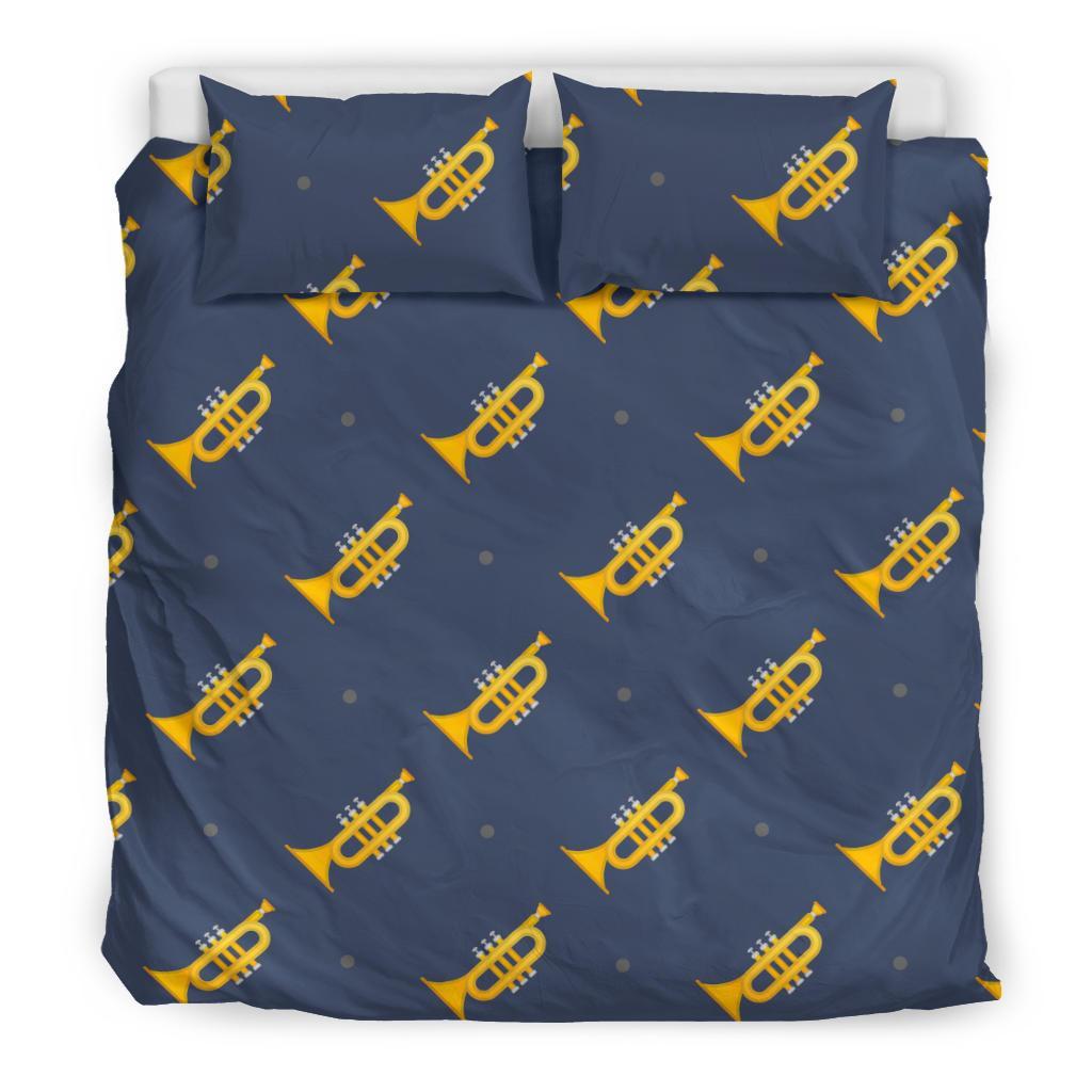 Trumpet Print Pattern Duvet Cover Bedding Set-grizzshop