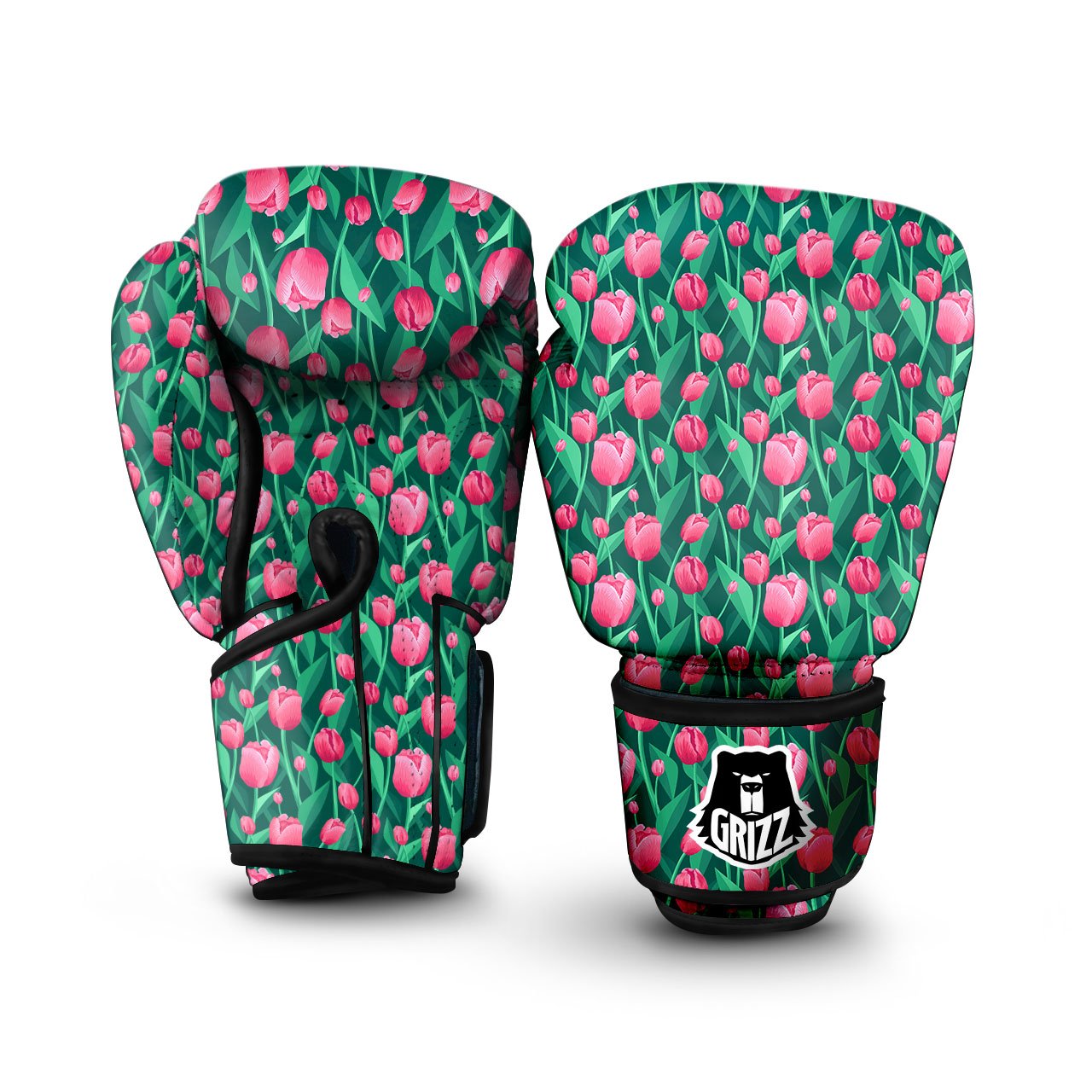 Pineapple Sand Beach Print Pattern Boxing Gloves main image 1