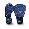 USA Star 4th of July Print Pattern Boxing Gloves-grizzshop
