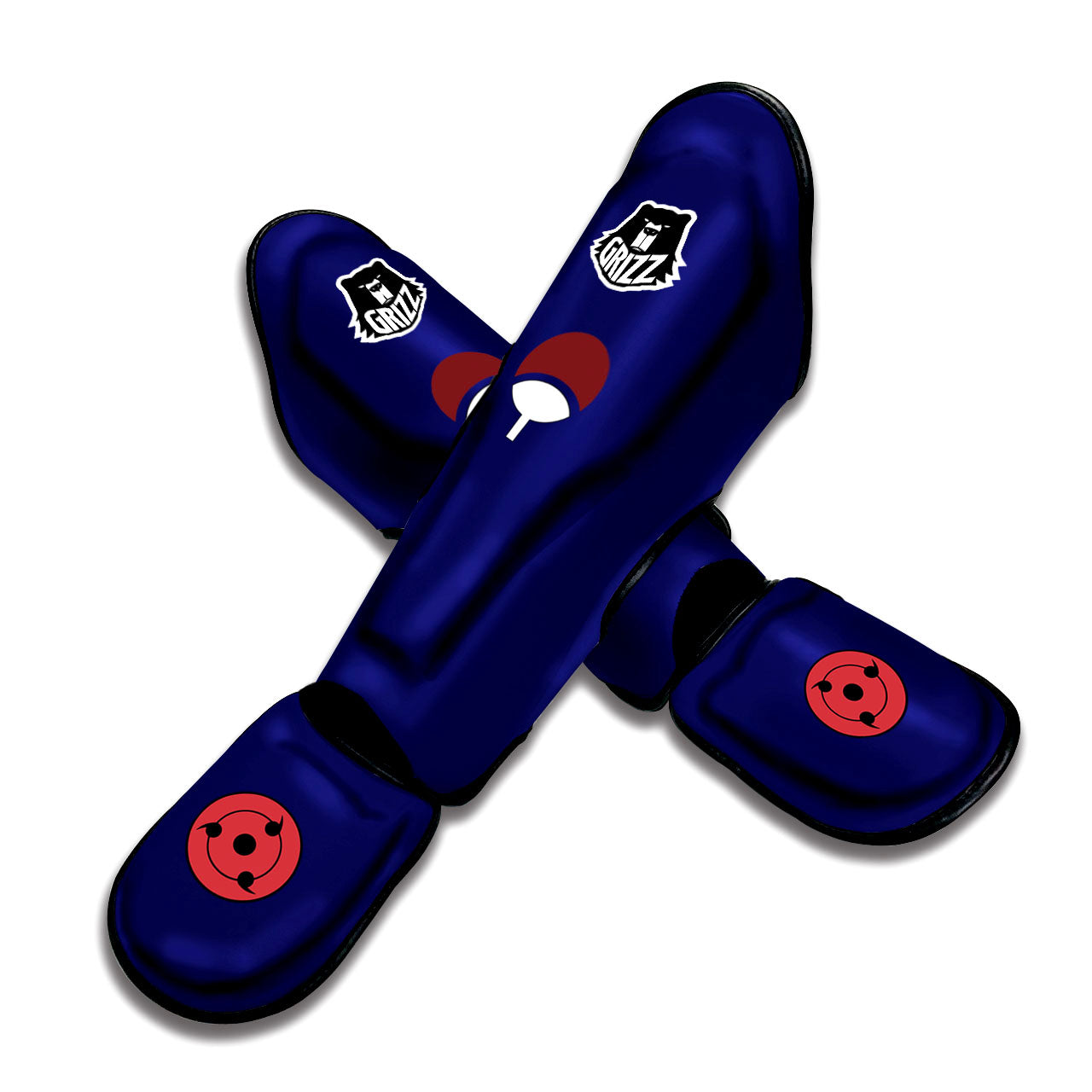 Uchiha Clan Muay Thai Shin Guards-grizzshop