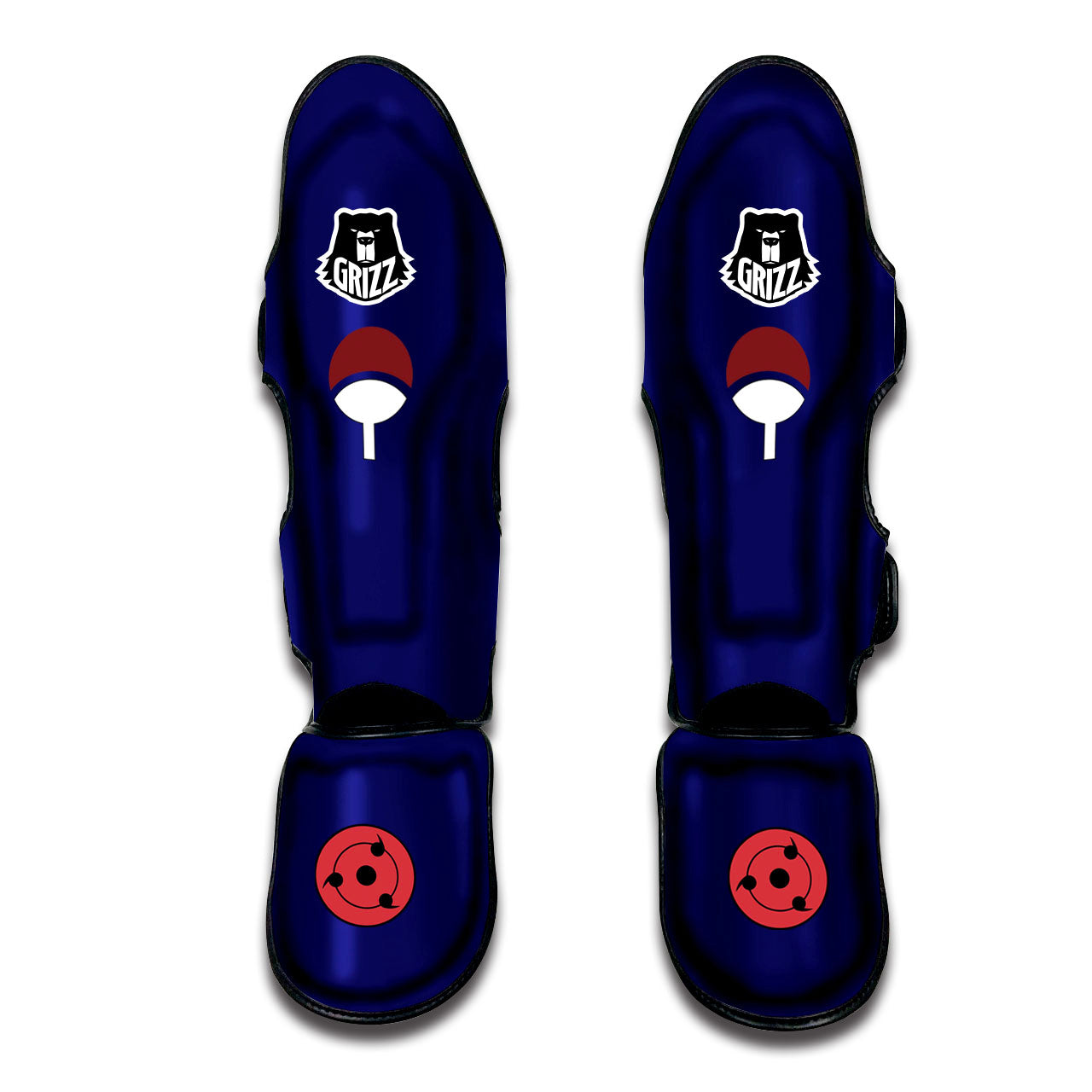 Uchiha Clan Muay Thai Shin Guards-grizzshop