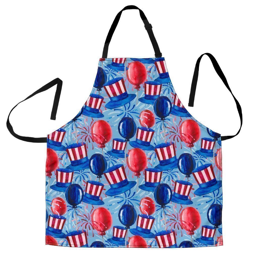 Uncle Sam Balloon Pattern Print Men's Bomber Jacket