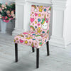 Unicorn Pattern Print Chair Cover-grizzshop